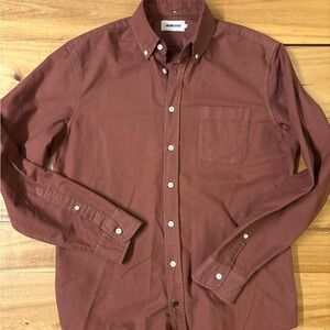 Taylor Stitch Rust Shirt SZ: 38